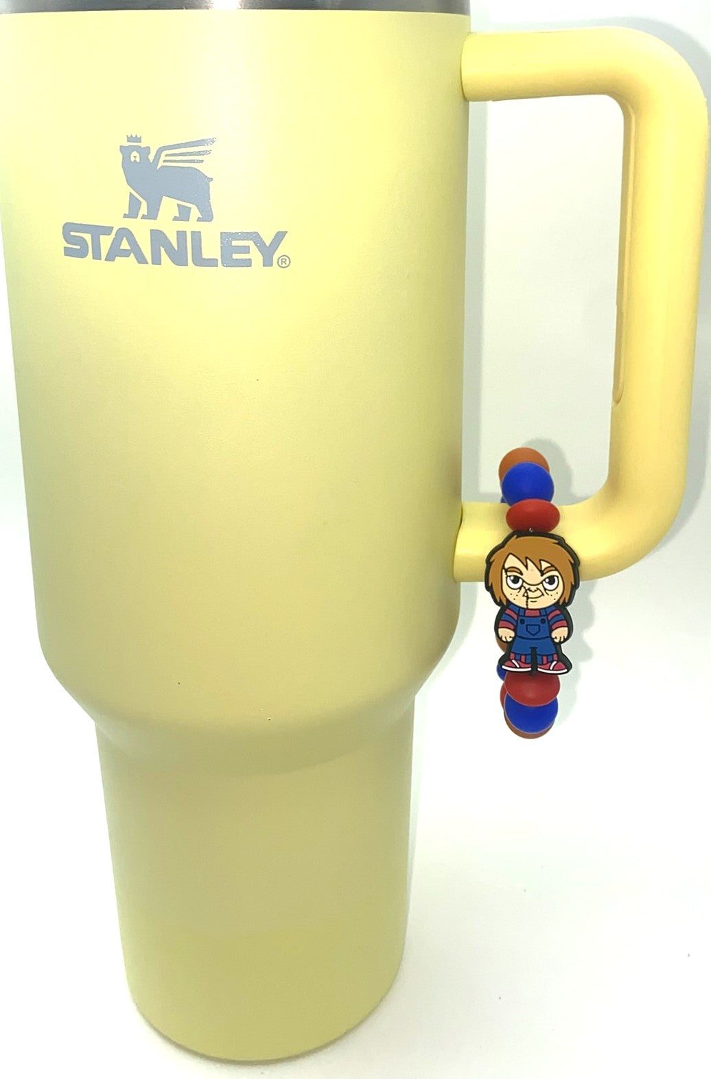 Chucky Child's Play Villain Horror Stanley Tumbler Cup Handle Charm
