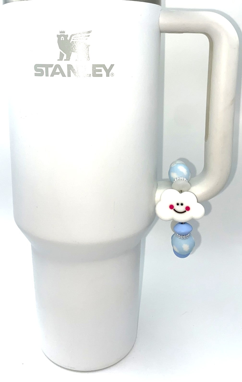 Happy Cloud Stanley Tumbler Cup Handle Charm