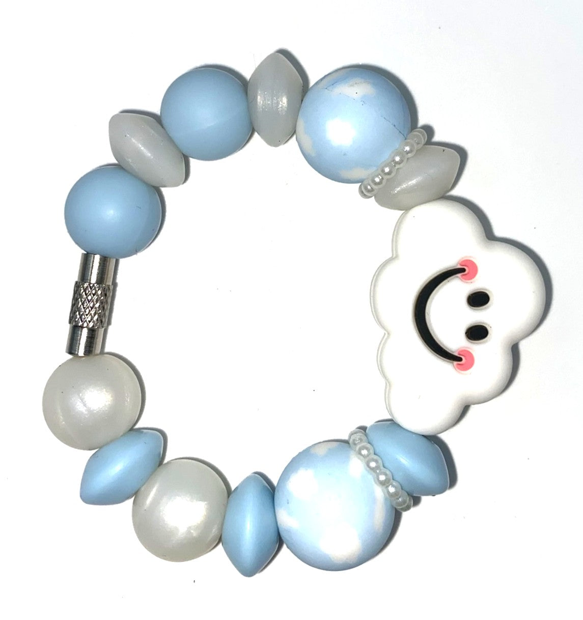 Happy Cloud Stanley Tumbler Cup Handle Charm