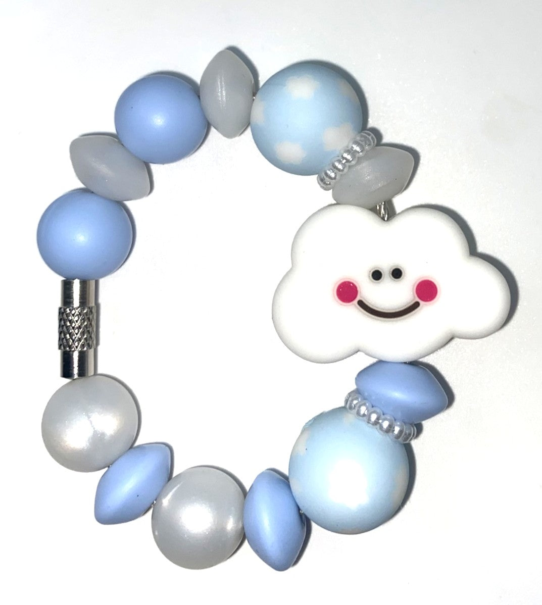 Happy Cloud Stanley Tumbler Cup Handle Charm
