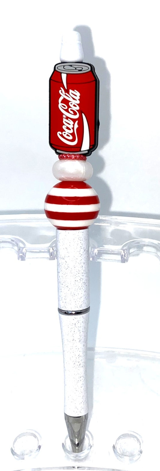 Coke Coca Cola Can Beaded Pen