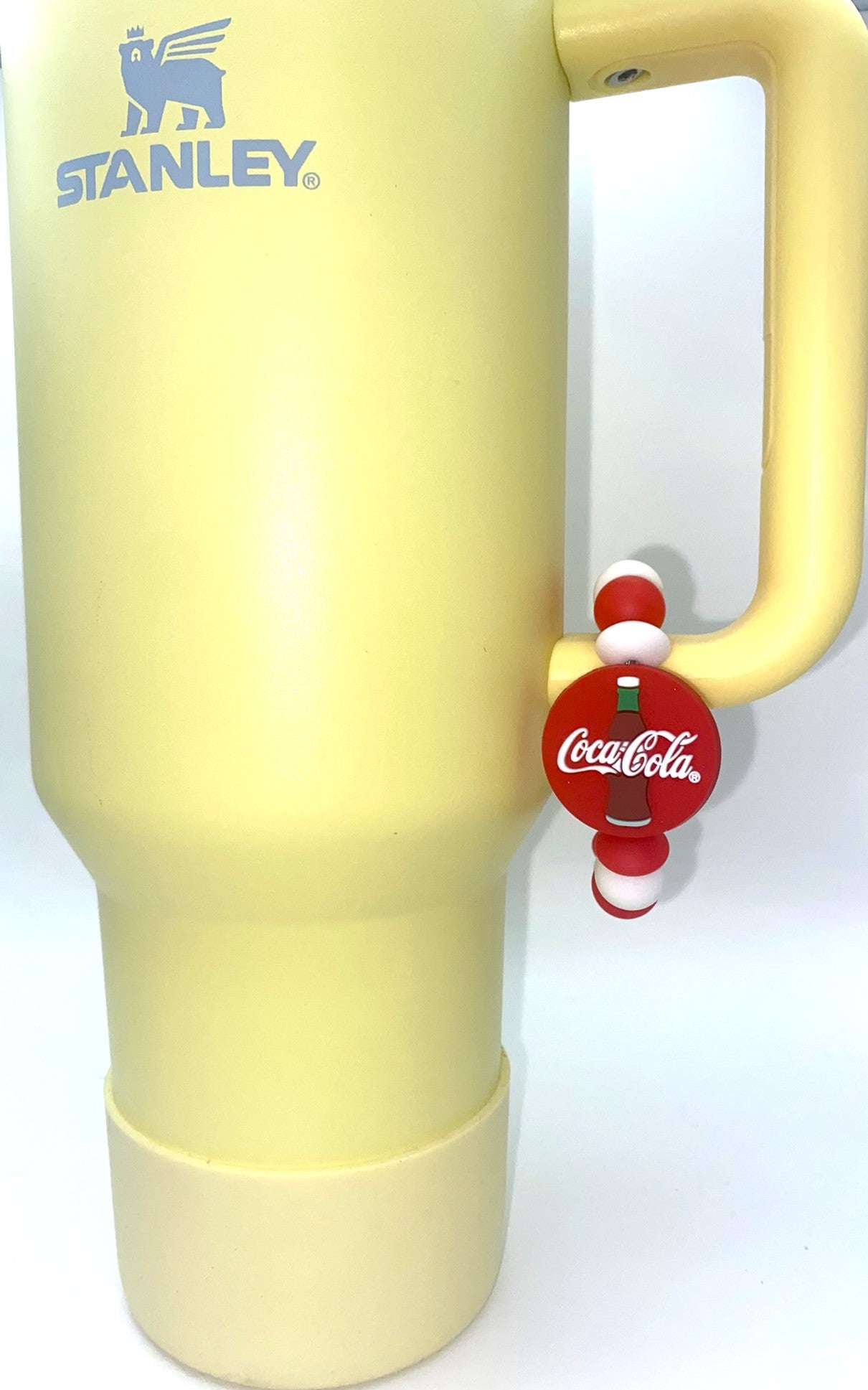 Coke Coca Round Stanley Tumbler Cup Handle Charm