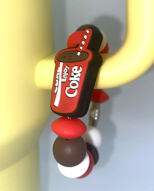 Coke Coca Cola in Cup Stanley Tumbler Cup Handle Charm