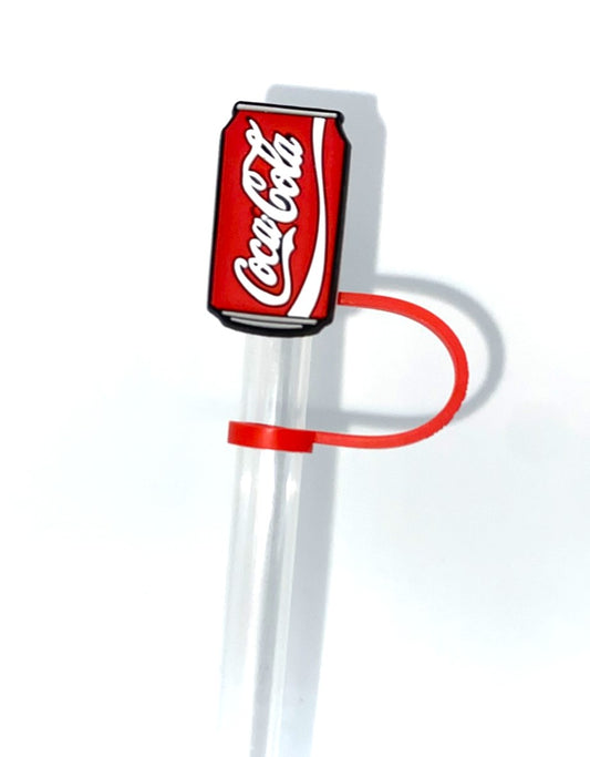 Coca Cola Coke Can Drink Straw Topper