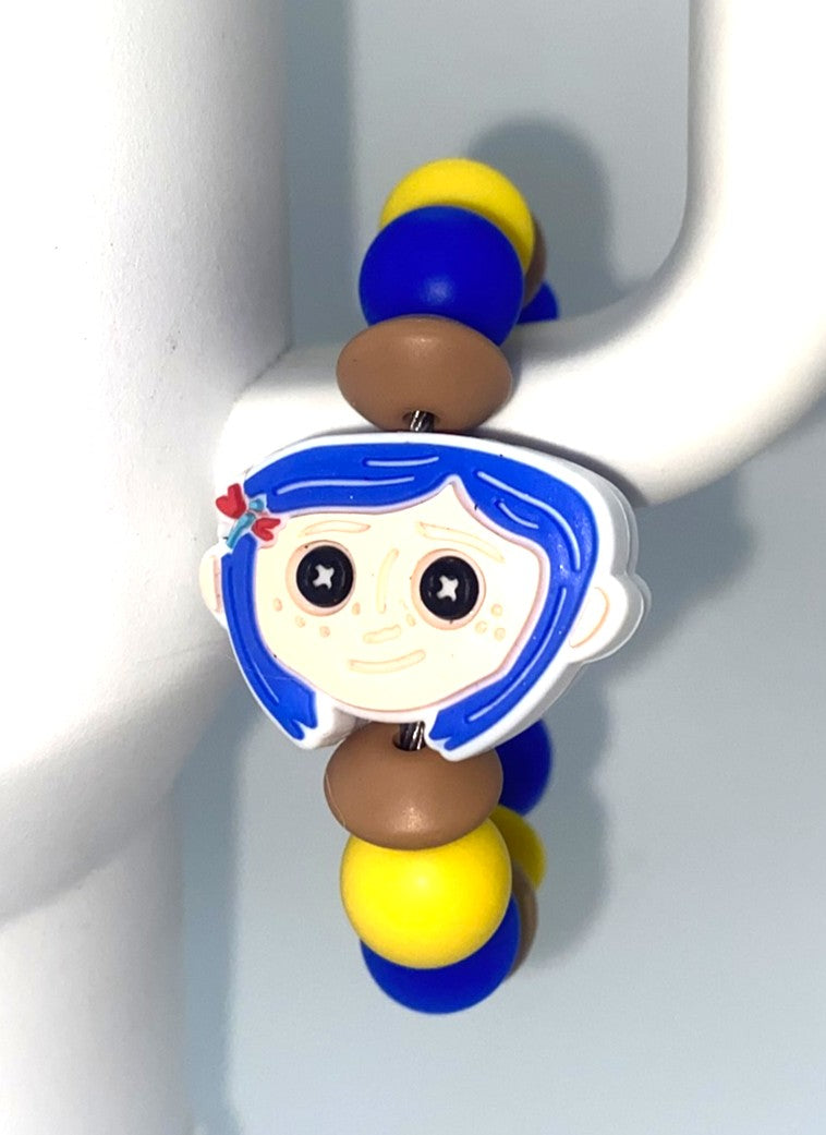Coraline Stanley Tumbler Cup Handle Charm