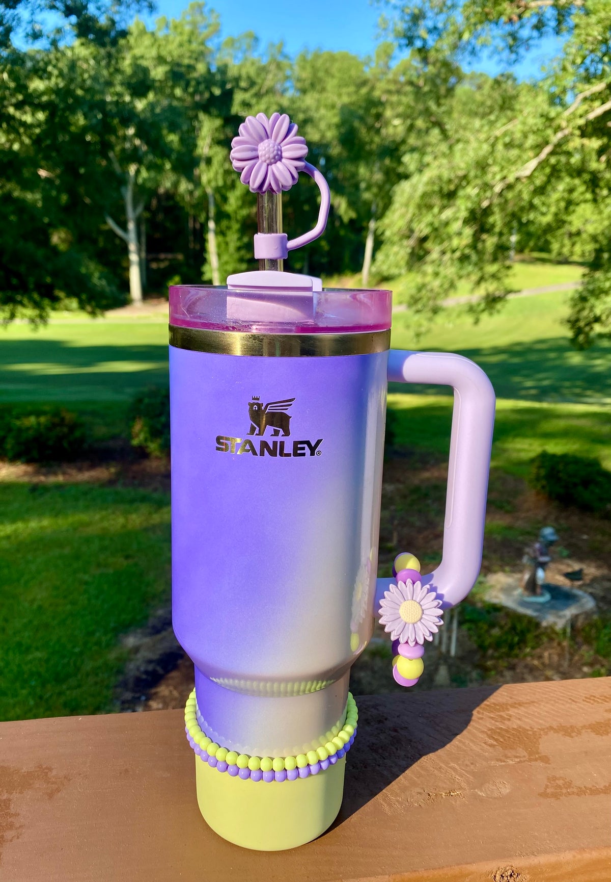Soft Yellow Stanley Tumbler Boot Sleeve #51