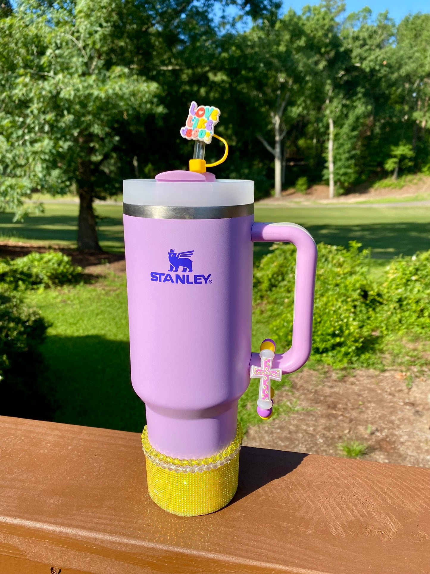 Love Like Jesus Straw Topper