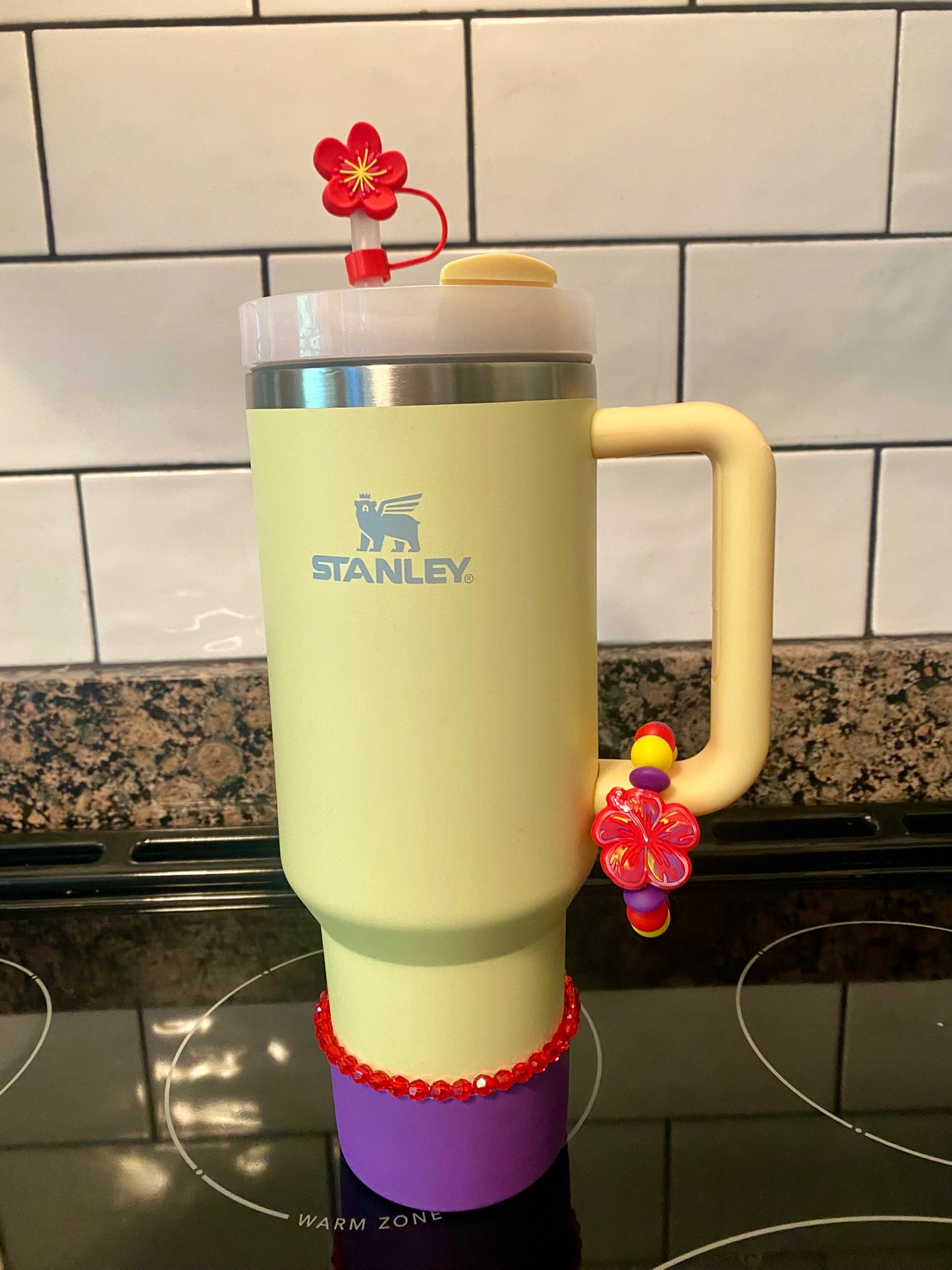 Purple Stanley Tumbler Boot Sleeve #31