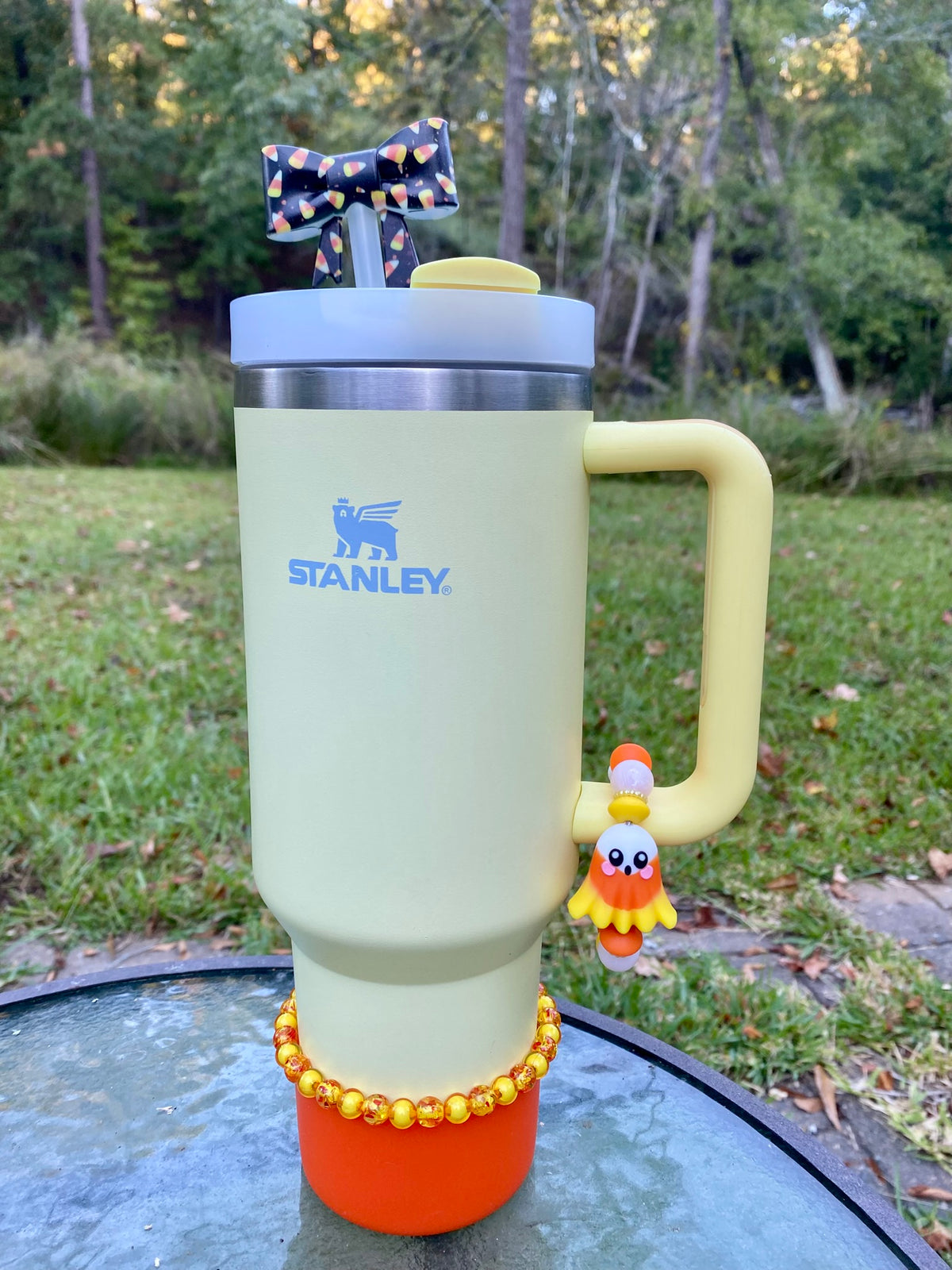 Orange Stanley Tumbler Boot Sleeve #28