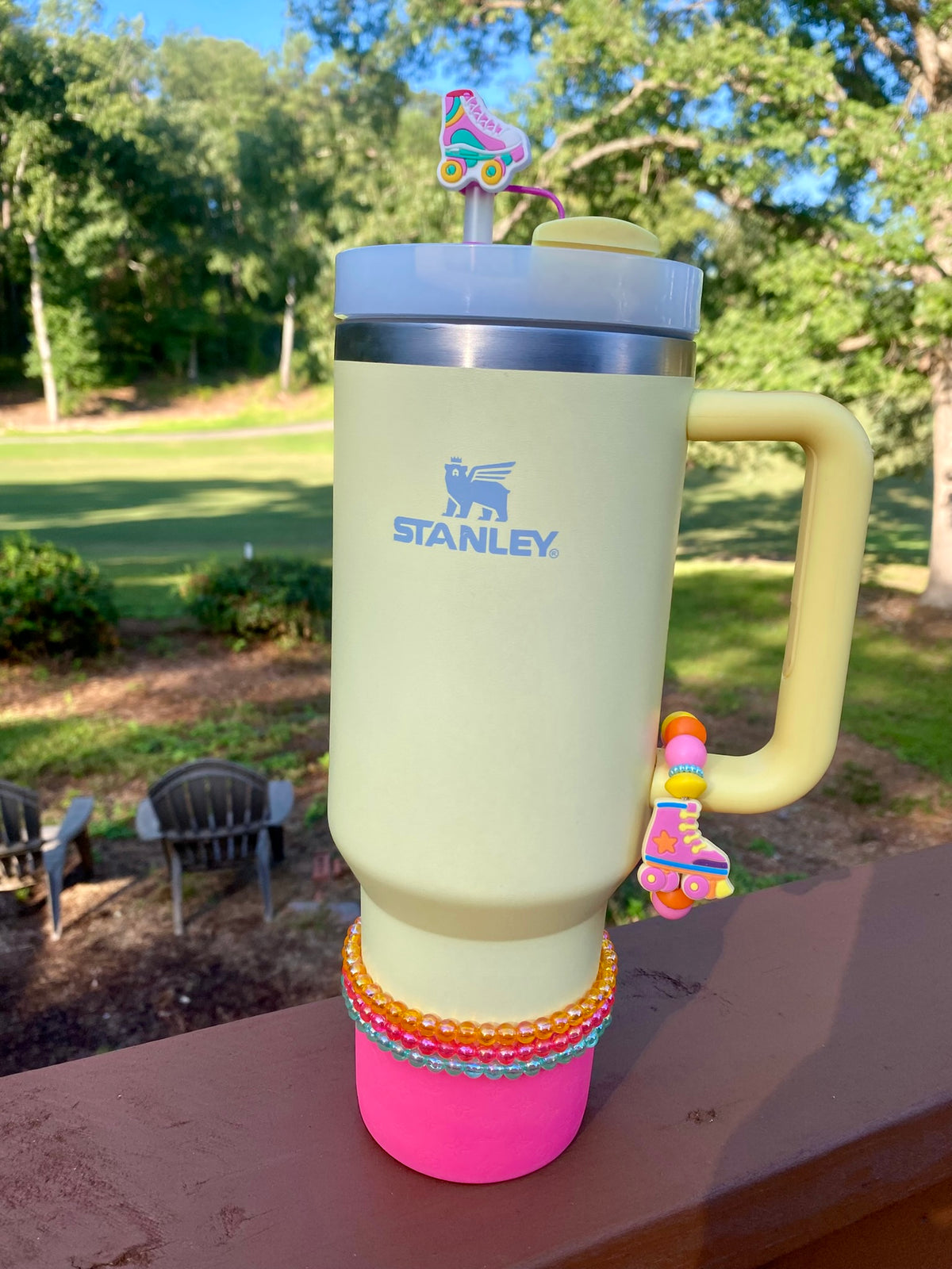 Hot Pink Stanley Tumbler Boot Sleeve #129