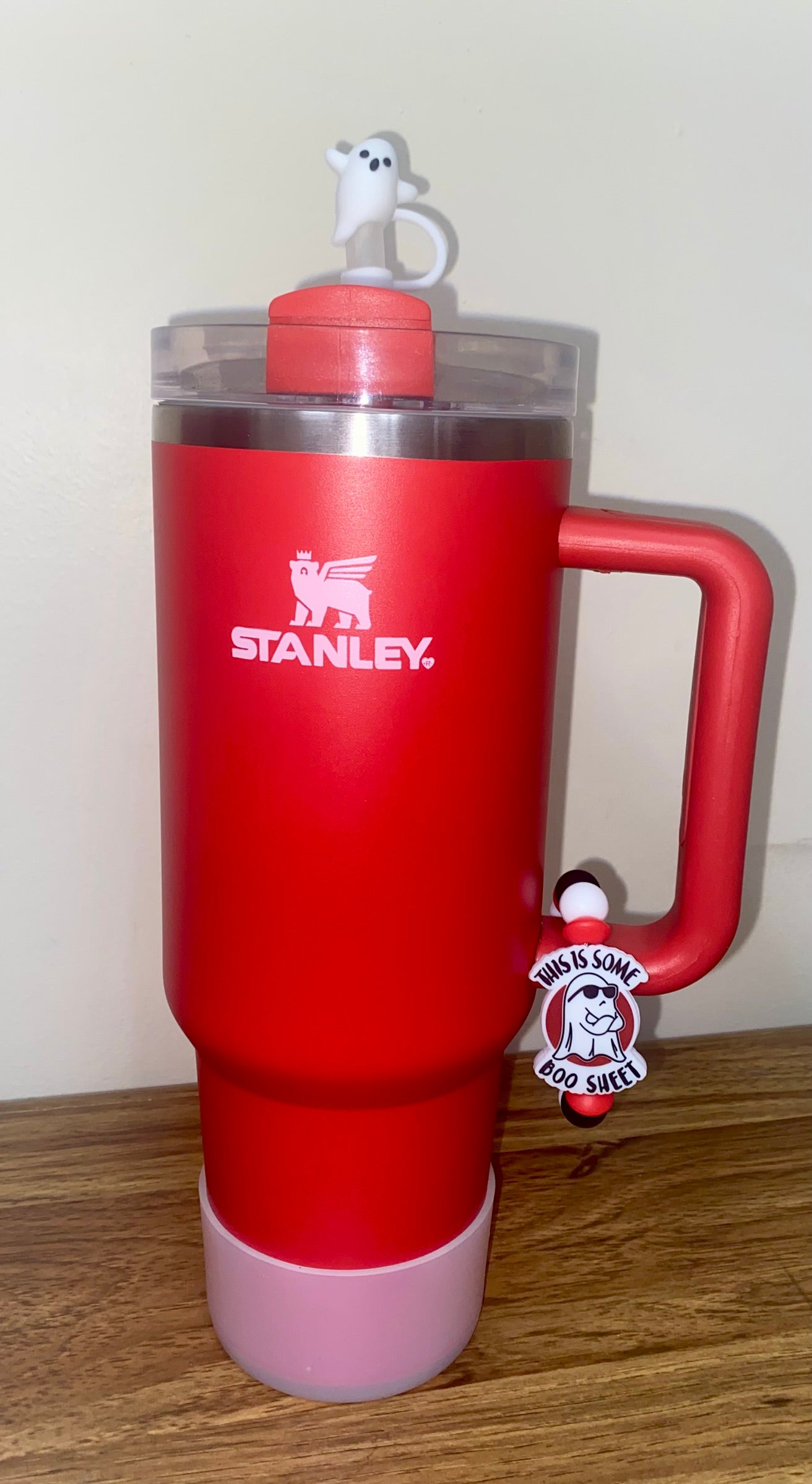 This Is Some Boo Sheet Ghost funny Halloween Stanley Tumbler Cup Handle Charm