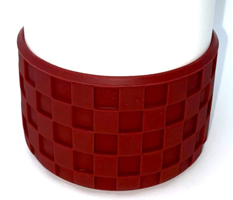 Country Red Checker Tumbler Boot Sleeve #181