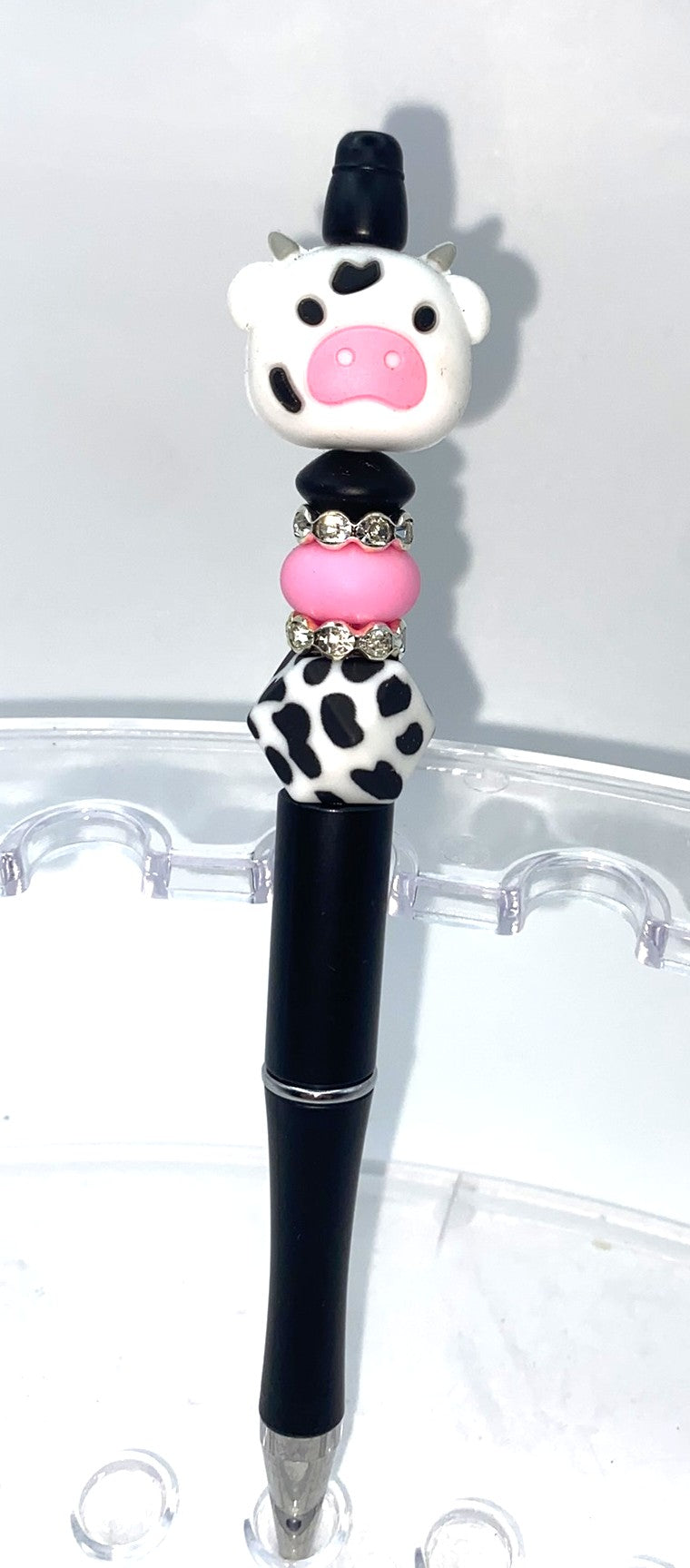 Cow Head 3D Beaded Pen