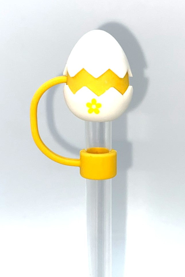 Cracked Easter Egg 3D Easter Straw Topper