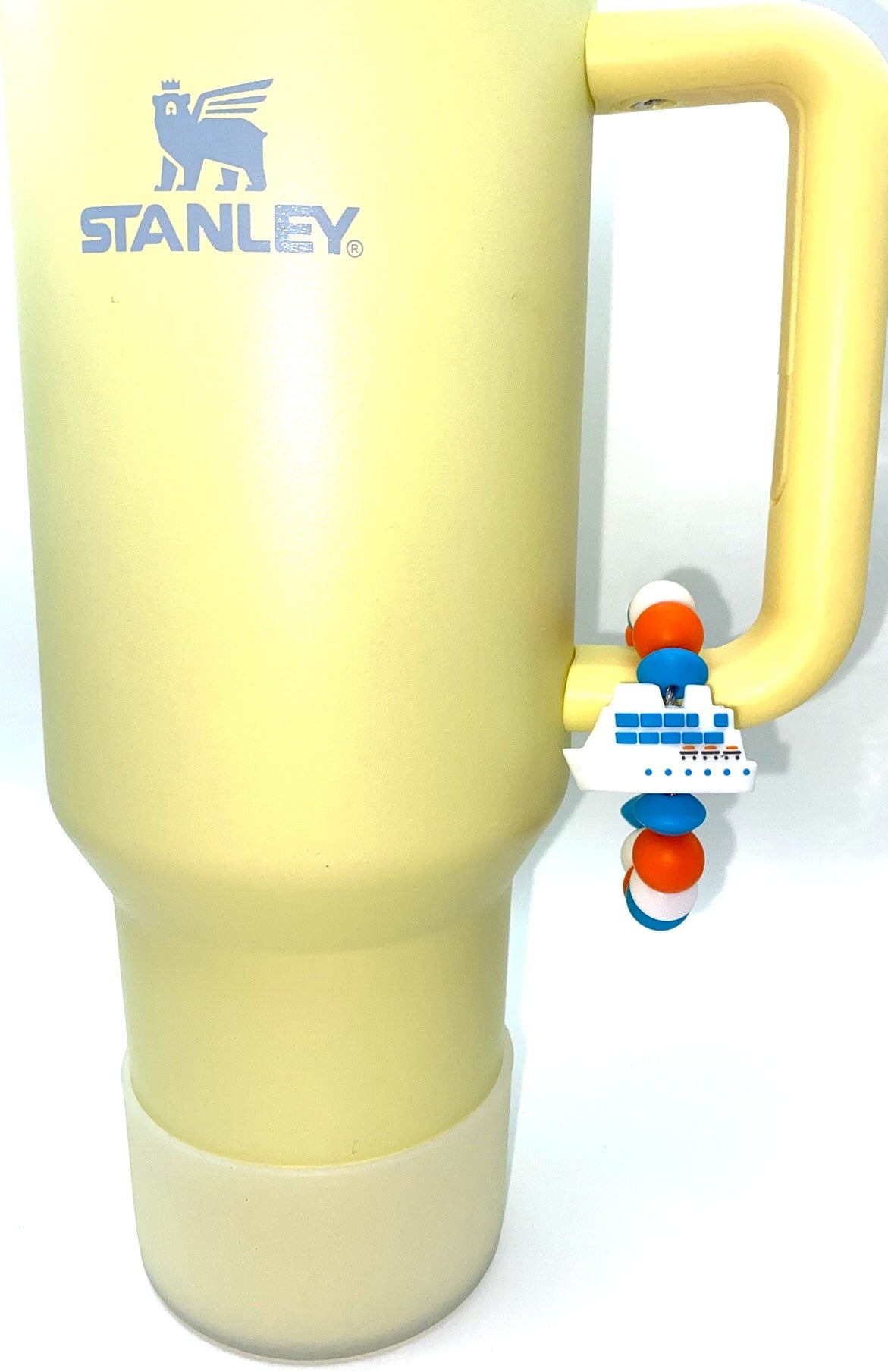 Cruise Ship 3D Stanley Tumbler Cup Handle Charm
