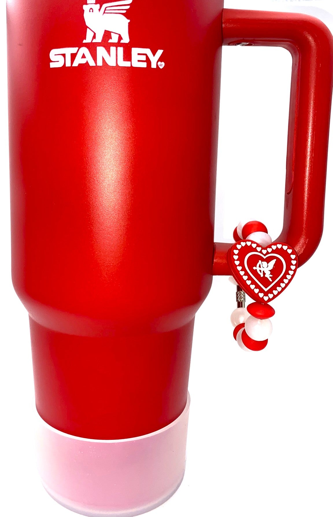 Cupid Heart Valentine Stanley Tumbler Cup Handle Charm