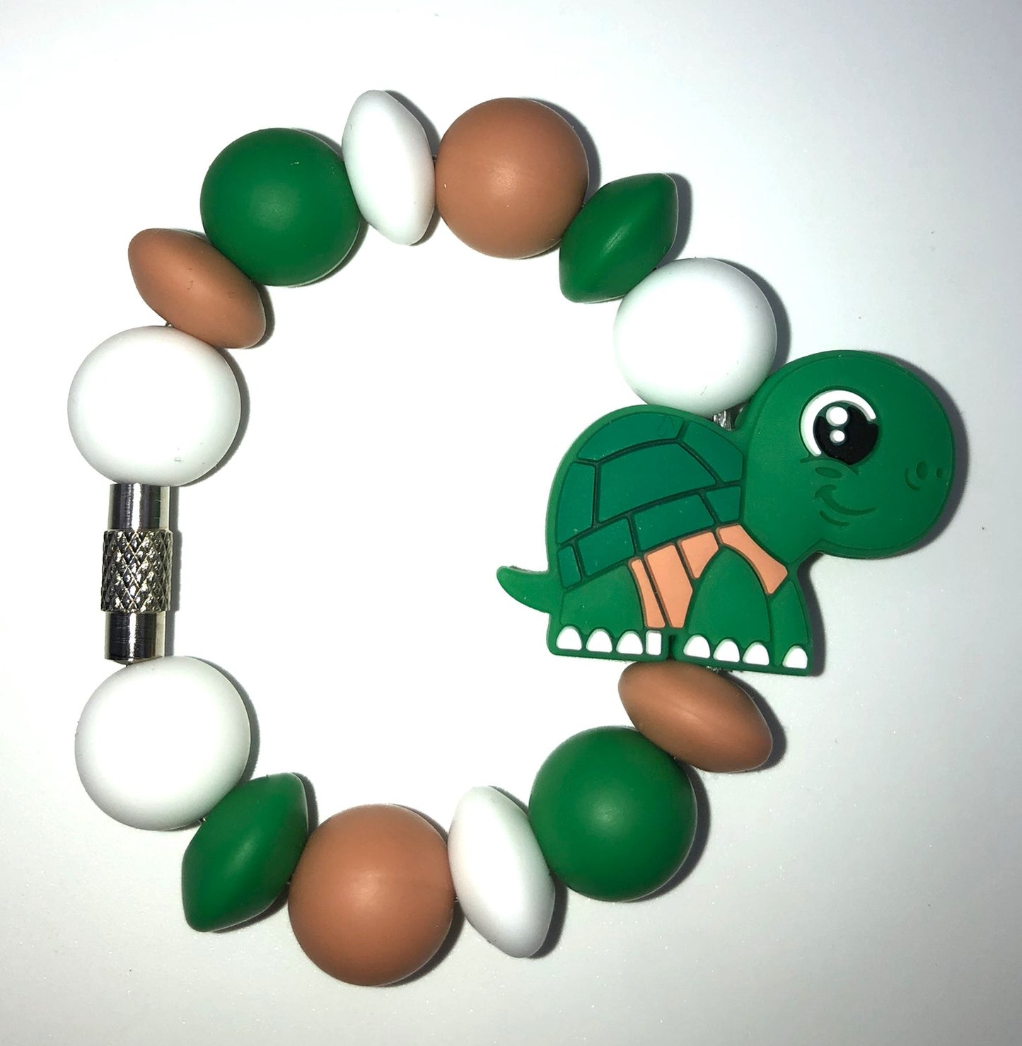 Cute Green Turtle Stanley Tumbler Cup Handle Charm