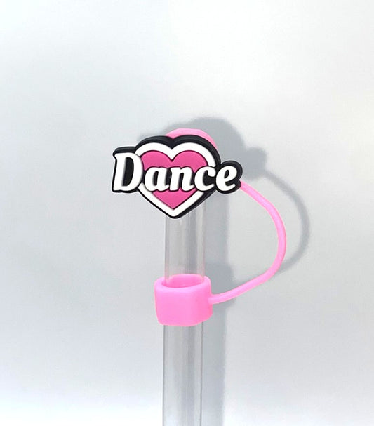 Dance Heart Straw Topper