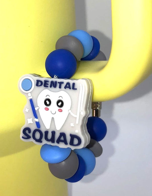 Dental Squad Stanley Tumbler Cup Handle Charm