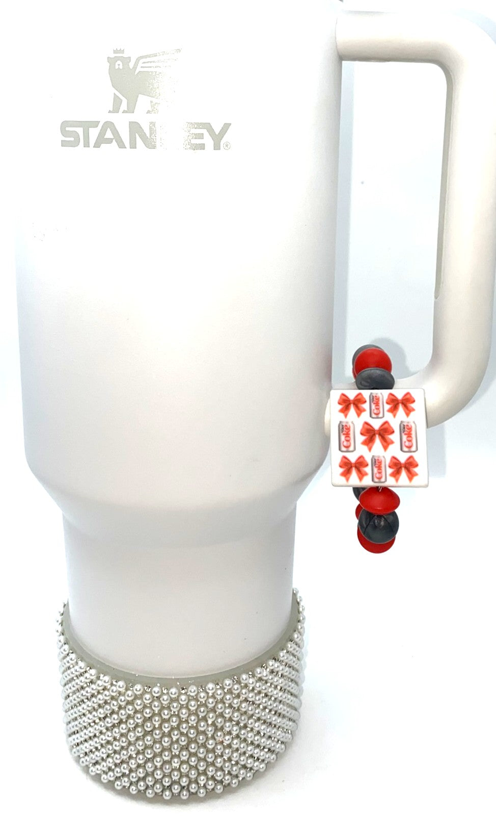 Diet Coke Coca Cola Bows Stanley Tumbler Cup Handle Charm