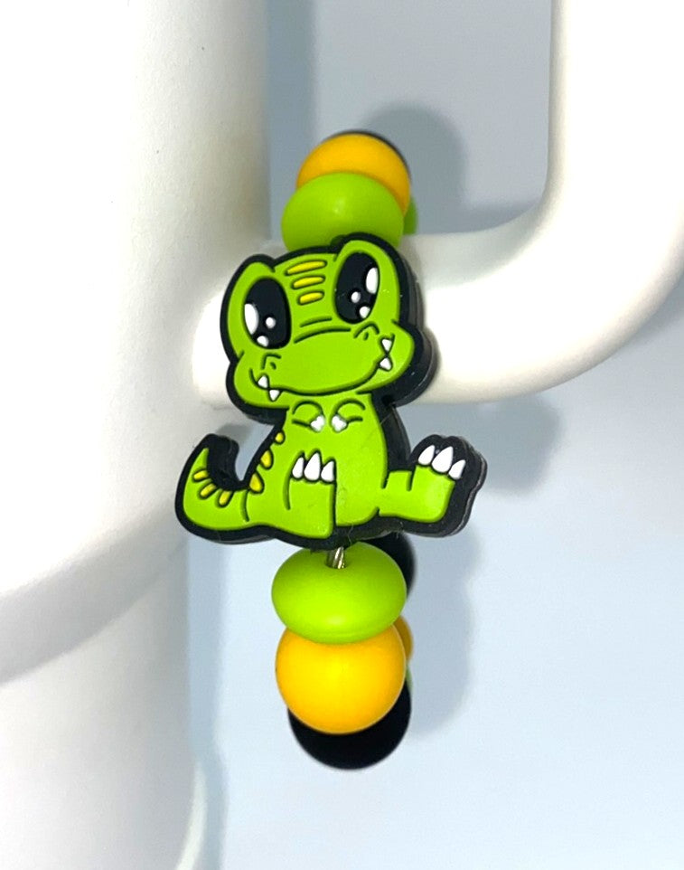 Baby Dinosaur Alligator Stanley Tumbler Cup Handle Charm