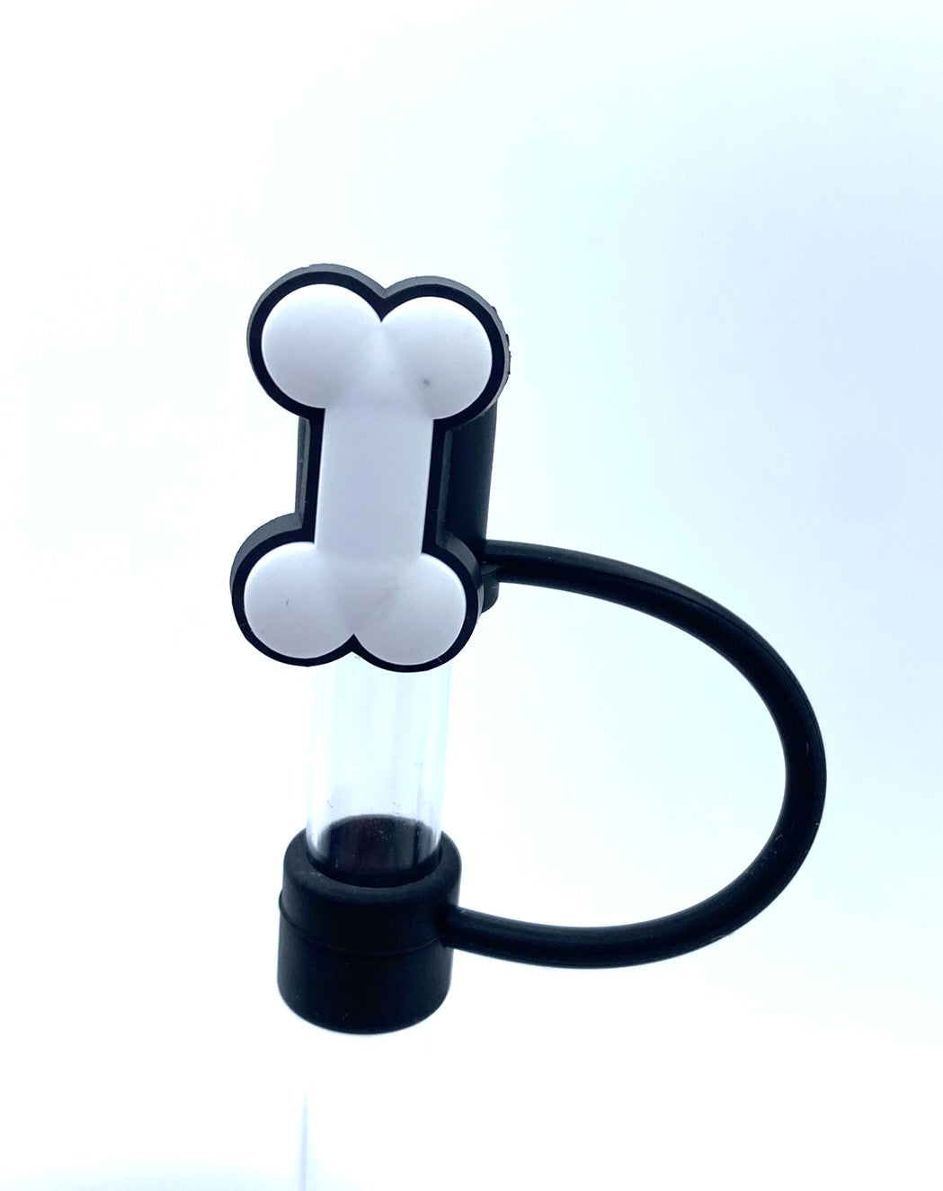 Dog Bone Treat Straw Topper
