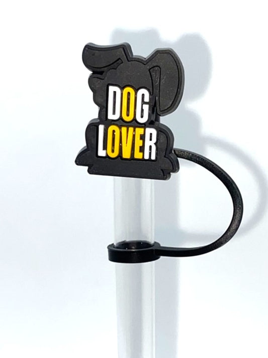 Dog Lover Straw Topper