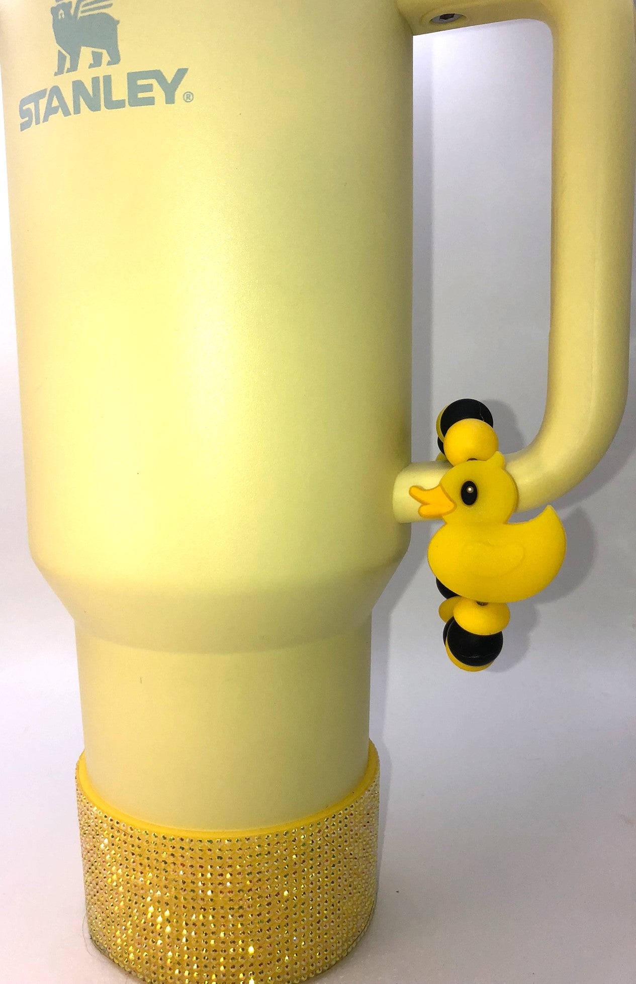 Yellow Rubber Ducky Stanley Tumbler Cup Handle Charm