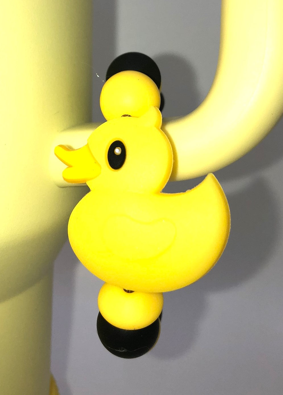 Yellow Rubber Ducky Stanley Tumbler Cup Handle Charm