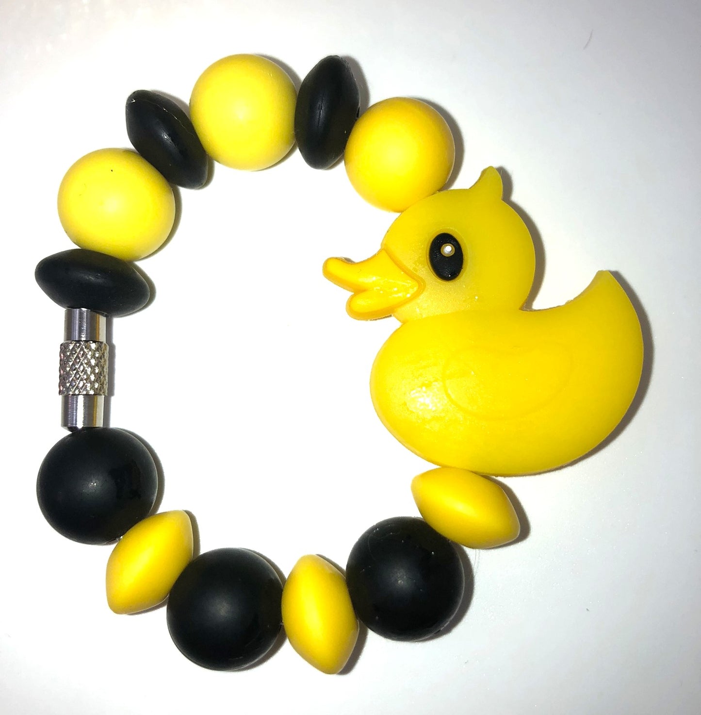 Yellow Rubber Ducky Stanley Tumbler Cup Handle Charm