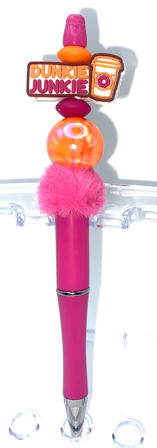 Dunkie Junkie Coffee Beaded Pen