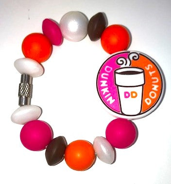 Donuts Coffee Dunk Stanley Tumbler Cup Handle Charm