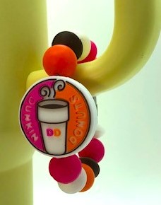 Donuts Coffee Dunk Stanley Tumbler Cup Handle Charm