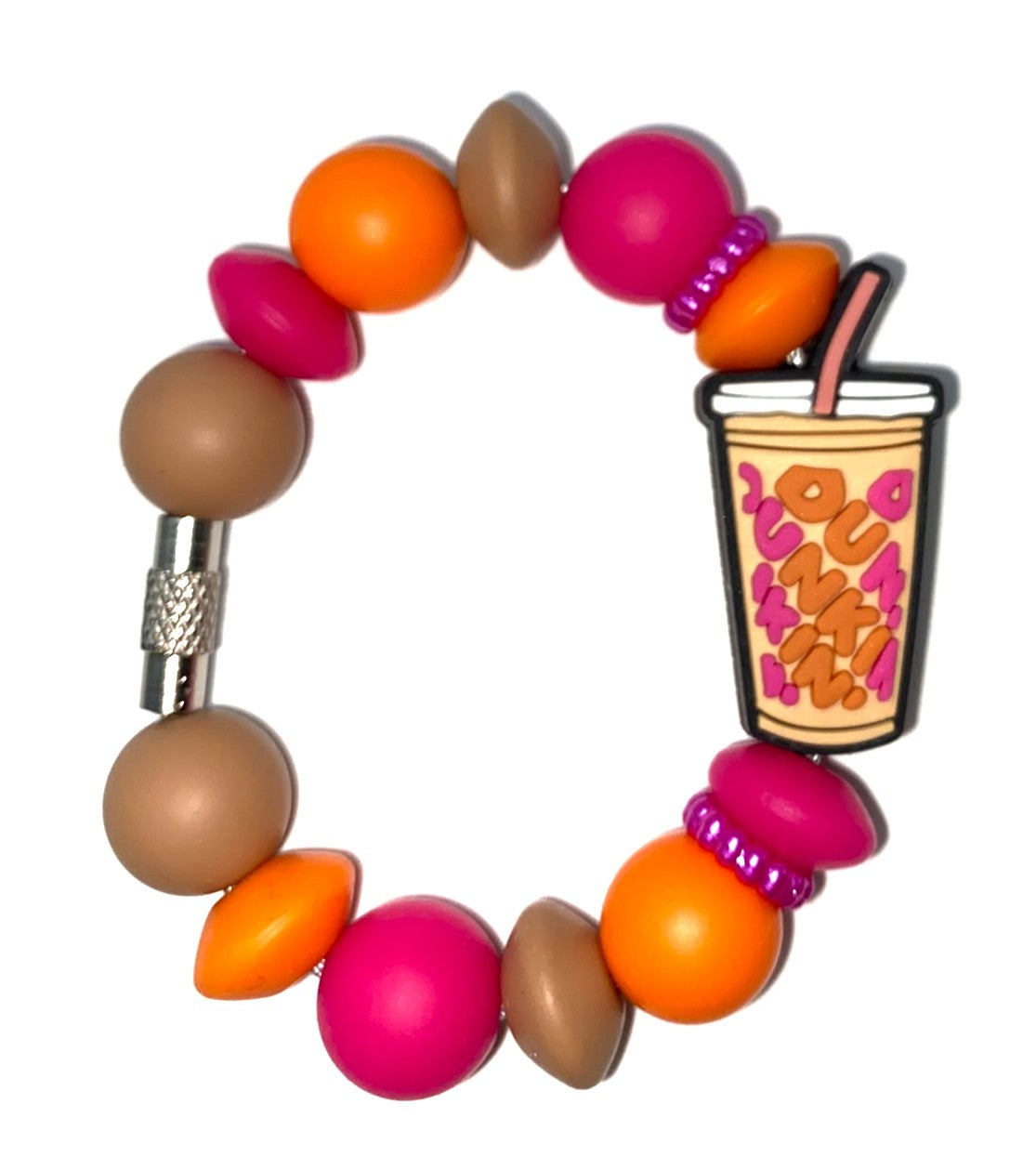 Dunk Iced Coffee Stanley Tumbler Cup Handle Charm