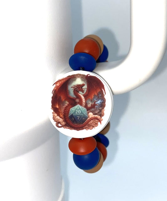 D&D Life Dungeons & Dragons Stanley Tumbler Cup Handle Charm