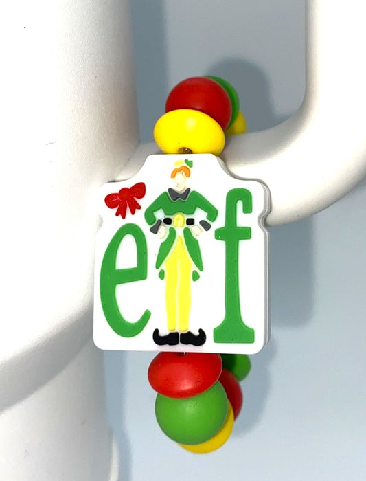 Elf Buddy Christmas Stanley Tumbler Cup Handle Charm