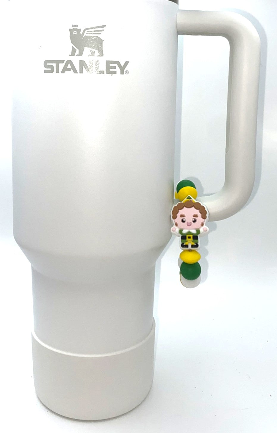 Elf Buddy Cartoon Christmas Stanley Tumbler Cup Handle Charm