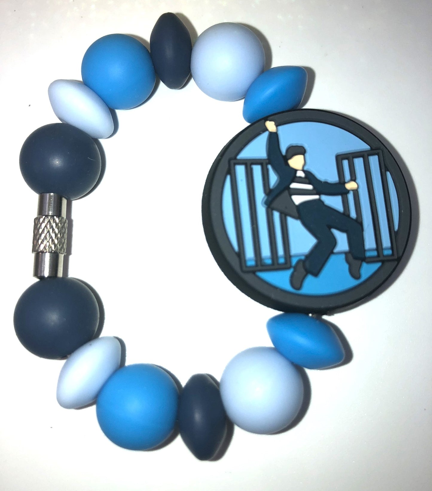 Elvis The King Jailhouse Rock Round Stanley Cup Tumbler Cup Handle Charm