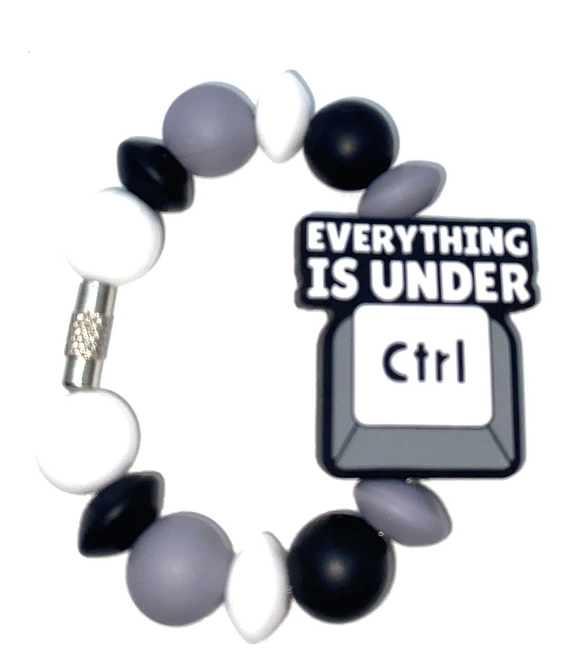 Everything Is Under CTRL Control funny Stanley Tumbler Cup Handle Charm