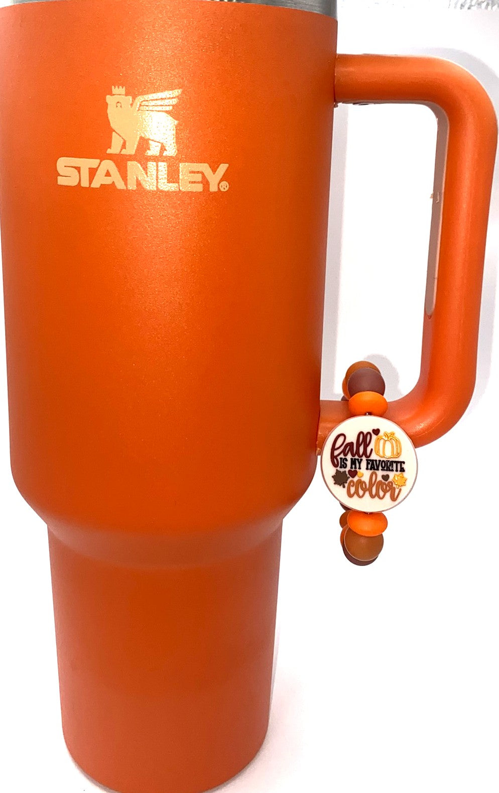Fall Is My Favorite Color Stanley Tumbler Cup Handle Charm