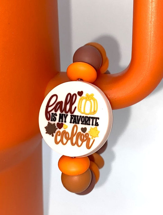 Fall Is My Favorite Color Stanley Tumbler Cup Handle Charm
