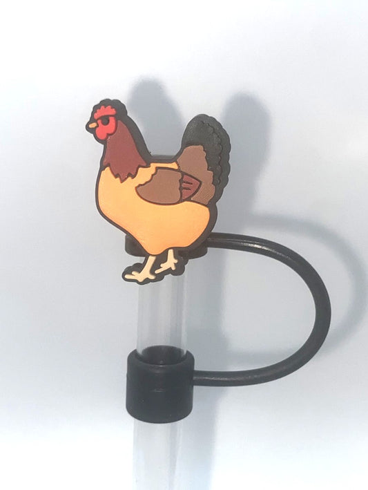 Chicken Hen Farm Straw Topper