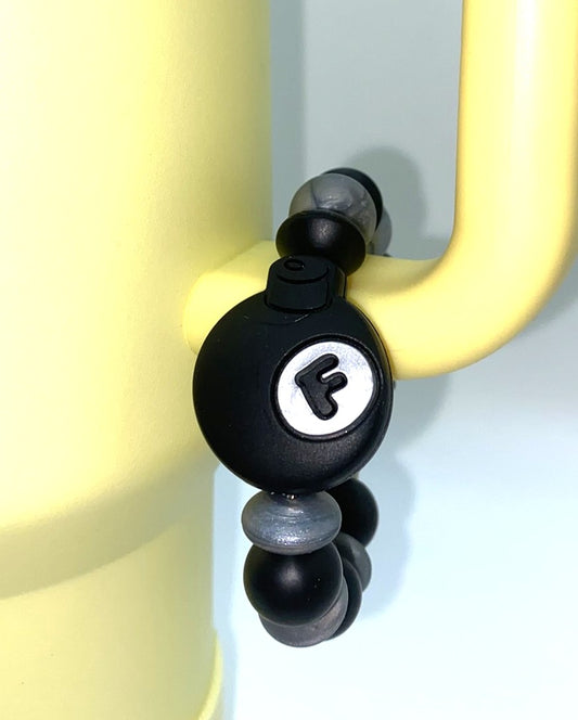 F Bomb Funny Stanley Tumbler Cup Handle Charm
