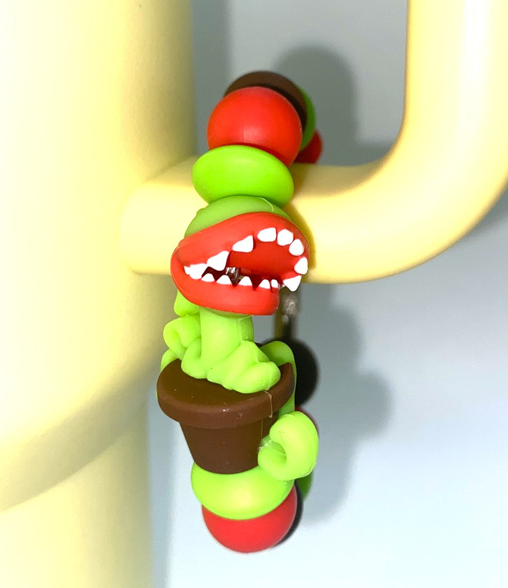 Feed Me Seymour Venus Fly Trap Plant Little Shop Of Horrors Stanley Tumbler Cup Handle Charm