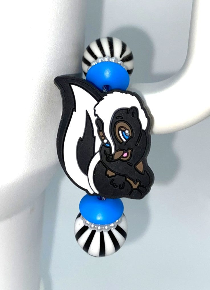 Cartoon Skunk Stanley Tumbler Cup Handle Charm