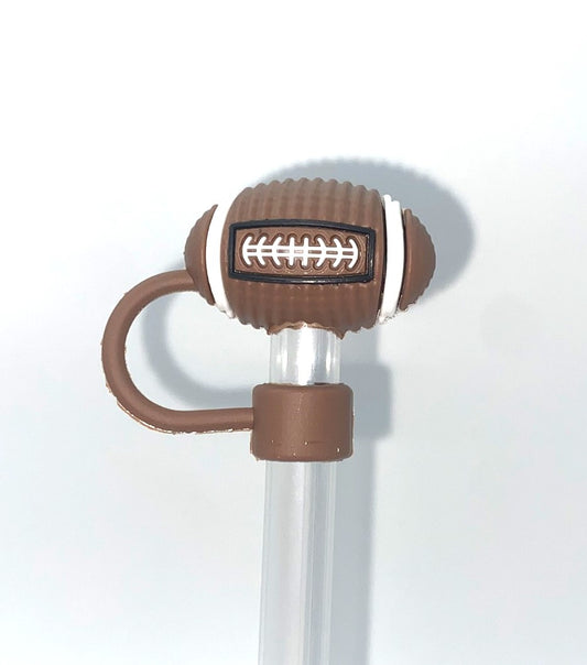 Football 3D Straw Topper