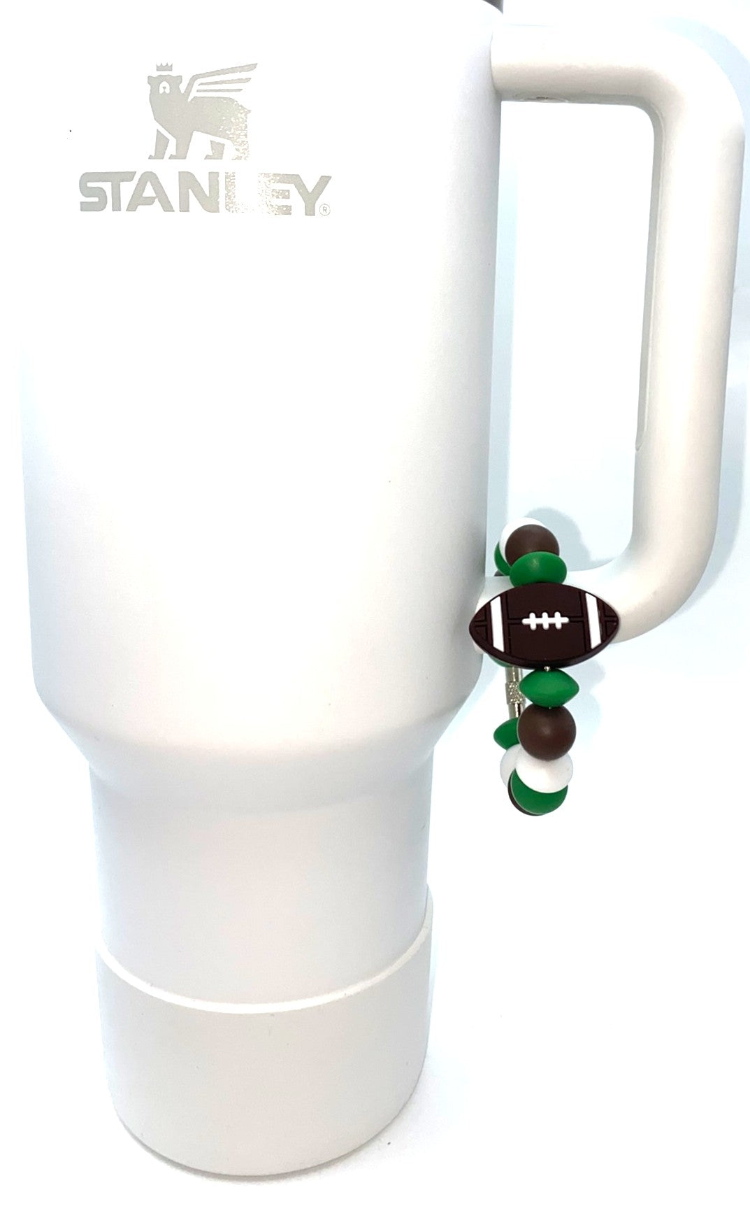 Football Stanley Tumbler Cup Handle Charm