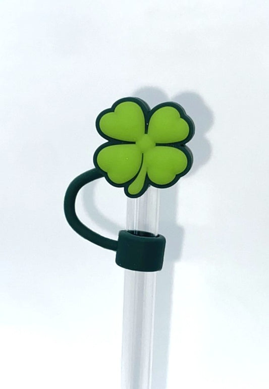 4 Leaf Clover St Patrick's Day Straw Topper