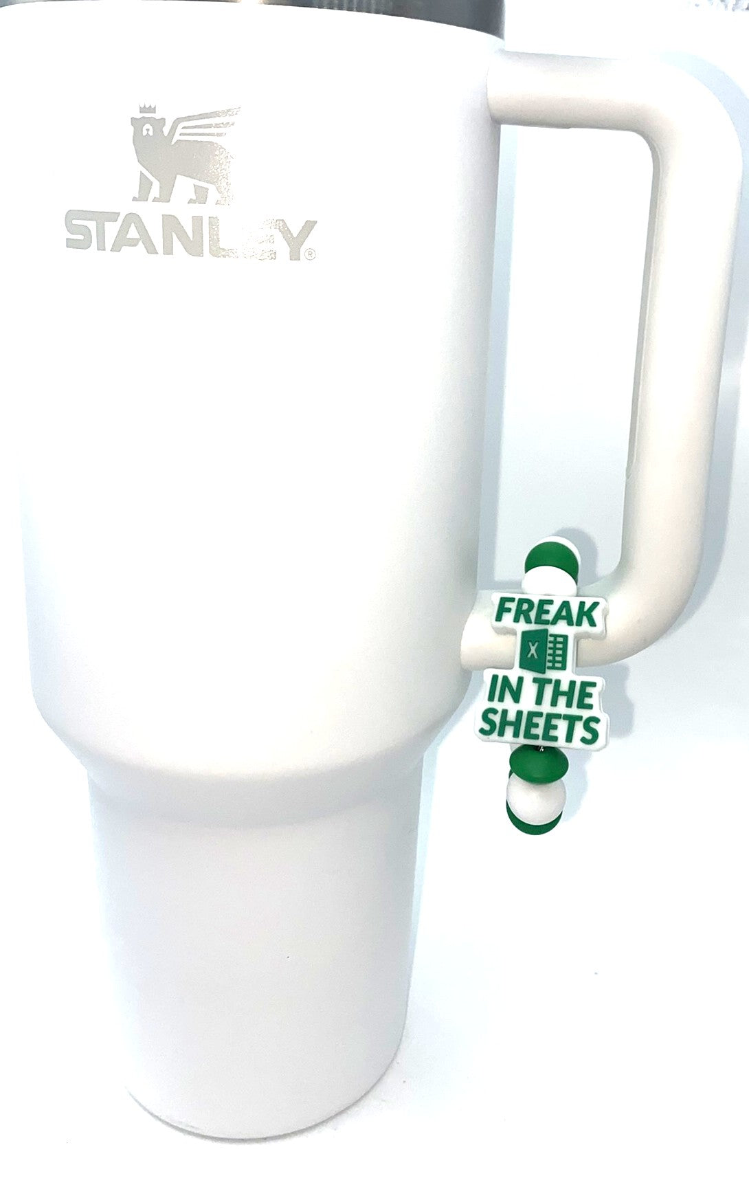 Freak In The Sheets Excel funny Stanley Tumbler Cup Handle Charm