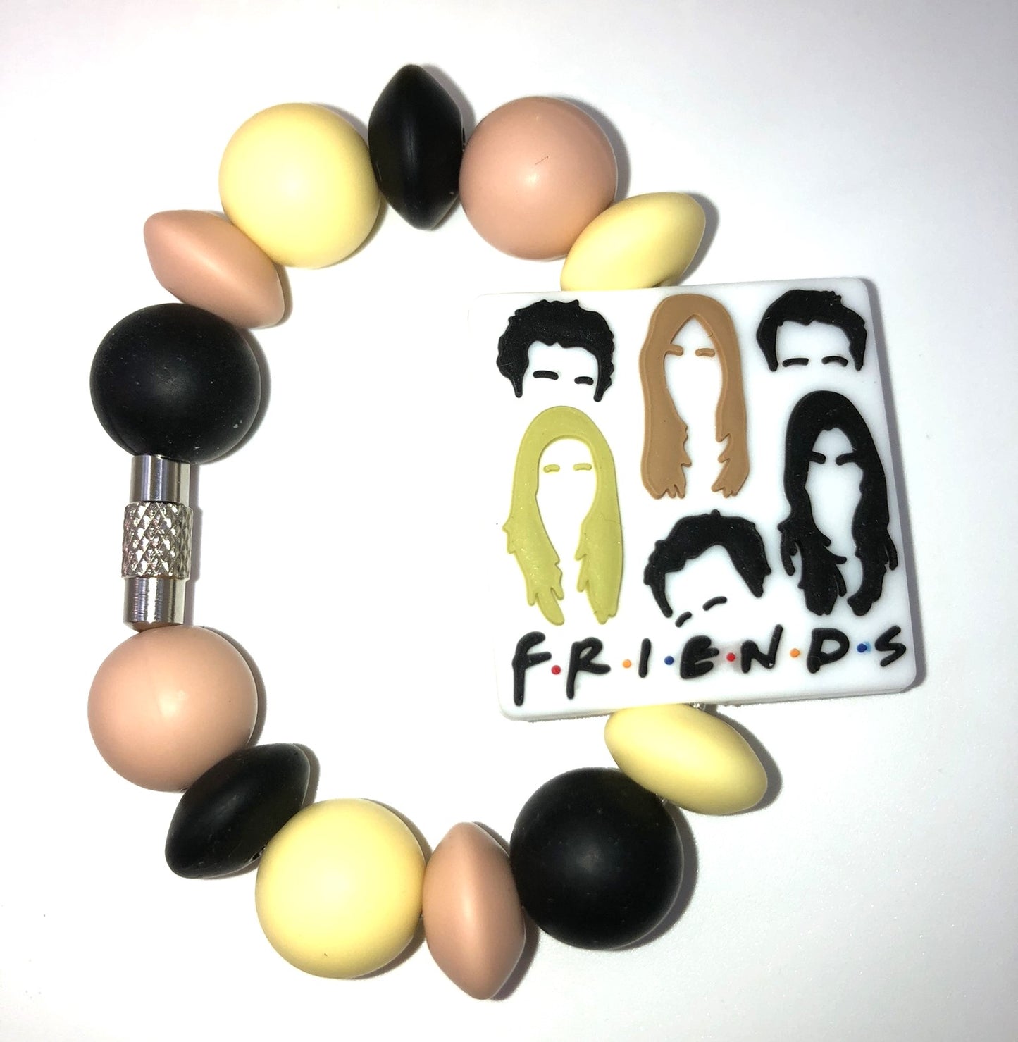 Friends Character Heads Stanley Tumbler Cup Handle Charm